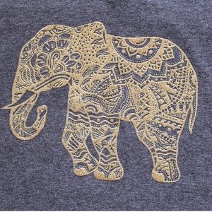 Hanes Women's Short Sleeve V-Neck Graphic T-Shirt